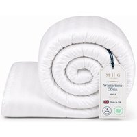 13.5 Tog Winter Duvet Hotel Quality Microfibre Quilt - White / Single - image 1