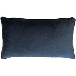 Mogori Leafage Digitally Printed Velvet Piped Cushion - Autumn / Polyester - thumbnail 2
