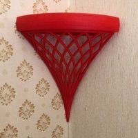 Tyne B Decorative Holder - Red
