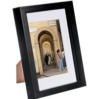 "3D Box Photo Frames with 4"" x 6"" Mounts - A5 (6"" x 8"") - BlackWhite - Black/White" - thumbnail 1