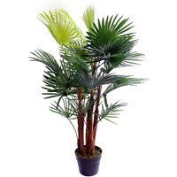 Best Artificial 3ft - 90cm Spider Finger Palm Tree - Green