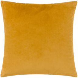Ledbury Velvet Jacquard Cushion - Gold - thumbnail 2