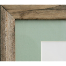 Sage Green Mounted Wooden Photo Frame - Green / A4 - thumbnail 3