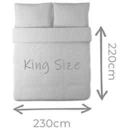 Duvet Cover Sets Micro Check - Plum / King - thumbnail 3