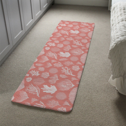 Corals and algae Designer Runner Rug - Pink - thumbnail 4