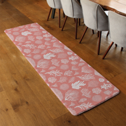 Corals and algae Designer Runner Rug - Pink - thumbnail 3