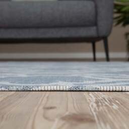 Carina Collection Moroccan Rug - Blue / 120cm / 120 x 170 cm Rectangle - thumbnail 2