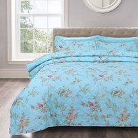 Washable 2.5 Tog Quilt and Pillowcase Set - Blue / Double - image 1