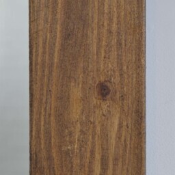 MirrorOutlet Farmhouse Dark Natural Wood Wall Mirror - Brown - thumbnail 4