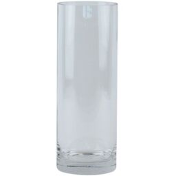 Glass Cylinder Vase H25 cm - Clear - thumbnail 2