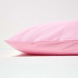 200 Thread Count Egyptian Cotton Housewife Pillowcase - Pink / 60cm - thumbnail 2