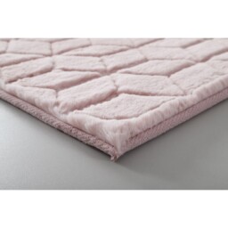 Geo Faux Fur Rug - Blossom - thumbnail 2