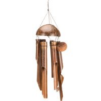 African Design Bamboo Windchime - 35cm