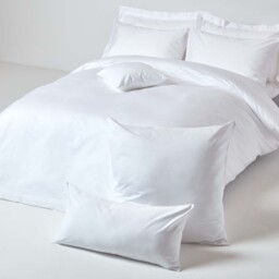 1000 Thread Count Egyptian Cotton Housewife Pillowcase - White / 80cm - thumbnail 3