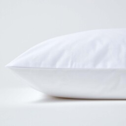 1000 Thread Count Egyptian Cotton Housewife Pillowcase - White / 80cm - thumbnail 4