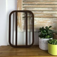 Personalised Metal lettering , Personalised Gift , Rusty Art Deco Number 0  - Rusted