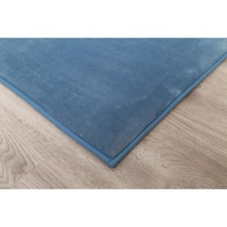 Cosy Flannel Rug - Blue - thumbnail 3