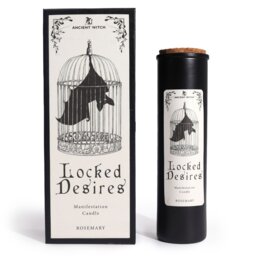 Ancient Witch Ritual Candle Locked Desires Scent for Meditation Rituals - Black - thumbnail 5