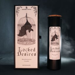 Ancient Witch Ritual Candle Locked Desires Scent for Meditation Rituals - Black - thumbnail 3