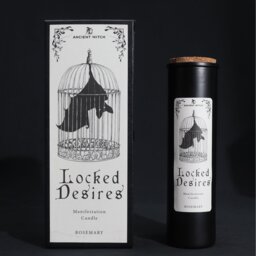 Ancient Witch Ritual Candle Locked Desires Scent for Meditation Rituals - Black - thumbnail 4