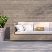 Wathches For The Stars Outdoor Cushion - Brown / 60cm