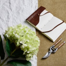 Oversized Hydrangea Realistic Botanical Flower Decor - Green - thumbnail 3