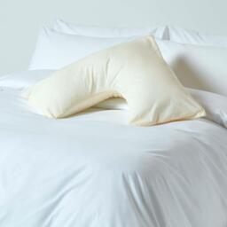 200 Thread Count Egyptian Cotton V Shape Pillowcase - Cream - thumbnail 4