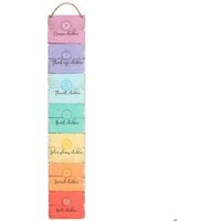 Chakra Harmony Wall Plaque - Multicolor