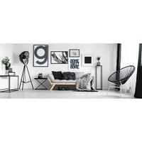 'Home Sweet Home' Graphic Art on Canvas - Black / 41cm / 31cm - image 1