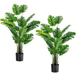 Artificial Monstera Plants - Green - thumbnail 4