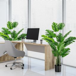 Artificial Monstera Plants - Green - thumbnail 3