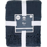 Eboni Tassel Throw - Navy - image 1