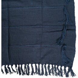 Eboni Tassel Throw - Navy - thumbnail 5