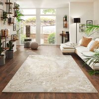 Emperor Picasso Modern Waterflow Abstract Area Rugs - Beige / 200x290 cm Rectangle - image 1