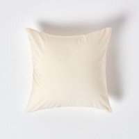 200 Thread Count Egyptian Cotton Housewife Pillowcase - Cream / 40cm
