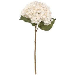 Balmoral Silk Hydrangea Stem 45cm - Cream - thumbnail 2