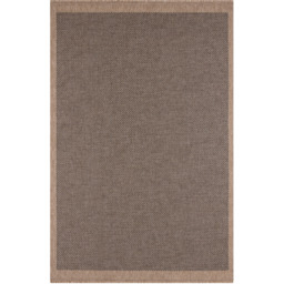 Nature Collection Checkered Outdoor Rug - Dark Grey / 200 x 290 cm - thumbnail 2