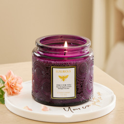 Natural Soy Wax Scented Candle - Lavender - thumbnail 2