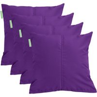 "Premium 18"" Centre Join Garden Scatter Cushion - Purple / 4" - thumbnail 1