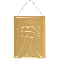 Til Death Do Us Party Skeleton Champagne Sign - Chocolate - image 1