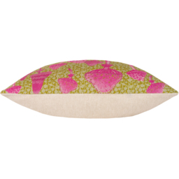 Mushroom Fields Abstract Cushion - Purple / 80 Polyester 20 Feather - thumbnail 3