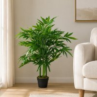 Fat Leaf Artificial Bamboo Plants Trees - Fat Leaf