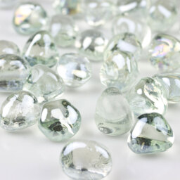 Shell Glass Stones - Clear - thumbnail 2