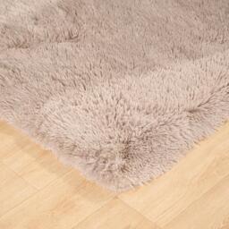 Fluffy Rug Shaggy Floor Mat - Natural / 160cm - thumbnail 5