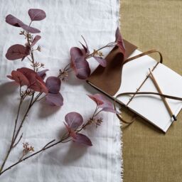 Burgundy Berried Eucalyptus Seasonal Accent - Burgundy - thumbnail 2