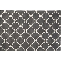 Bosie Kensington Grey & White rug - Grey