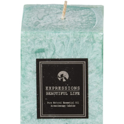3 Pieces Scented Candle Set - Green / Cuboid - thumbnail 4