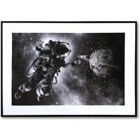 Astronaut Framed Wall Art - Black - image 1
