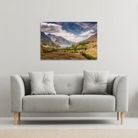 The Glenfinnan Viaduct Canvas Print - Green / 101cm / 152cm - image 1