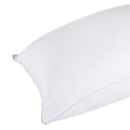 Homescapes Anti Bacterial Pillow Super Microfibre Extra Fill - White - thumbnail 4
